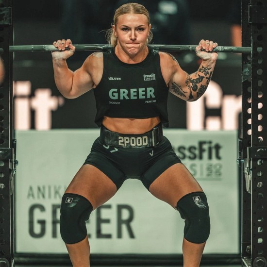 
                                        Комплект неопренови наколенки Knee Sleeves 5 mm Black-CrossFit – 2POOD