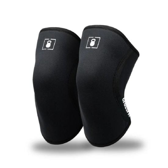 
                                        Комплект неопренови наколенки Knee Sleeves 5 mm Black-CrossFit – 2POOD