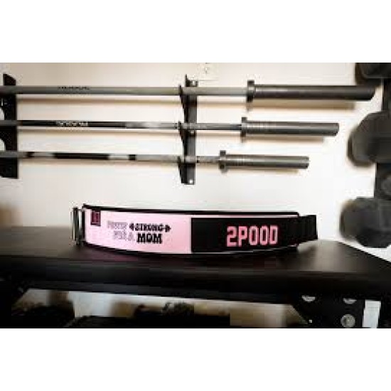 
                                        Колан за вдигане на тежести -2POOD- Pretty Strong for a Mom by Arielle Loewen