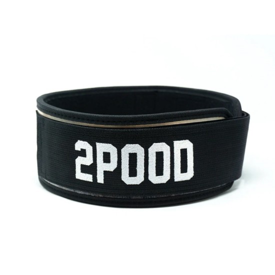 
                                        Колан за вдигане на тежести -2POOD- Black Lab 4"