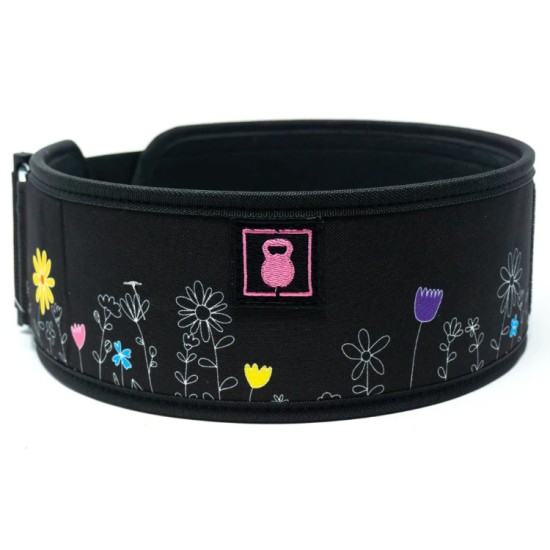 
                                        Straight Weightlifting Belt -2POOD-Blossom by Brittany Weiss