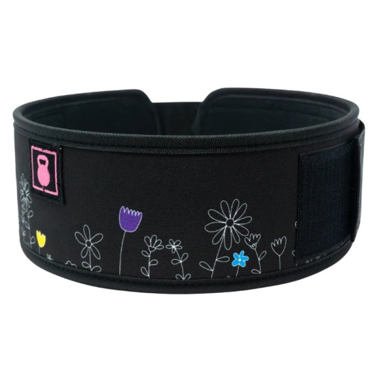 
                                        Straight Weightlifting Belt -2POOD-Blossom by Brittany Weiss