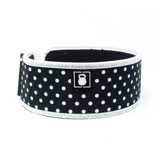 
                                        Колан за вдигане на тежести -2POOD- Polka Dot 4"