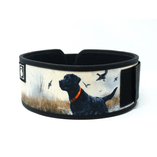 
                                        Колан за вдигане на тежести -2POOD- Black Lab 4"