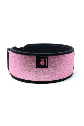 Black Magic(sparkle) Straight Weightlifting Belt -2POOD Cross-Training