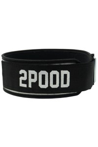 Колан за вдигане на тежести -2POOD-CrossFit® 4"Бял