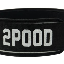 Колан за вдигане на тежести -2POOD-CrossFit® 4"Бял