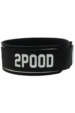 Колан за вдигане на тежести -2POOD-CrossFit® 4"Бял