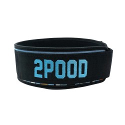  Straight Weightlifting Belt -2POOD-I'm Feline Good 4"