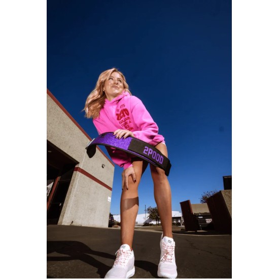 
                                        Колан за вдигане на тежести -2POOD- Purple Pulse 4"