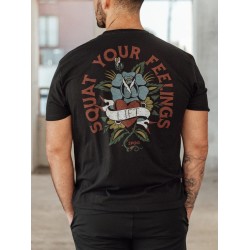 Мъжка тениска  Squat Your Feelings- 2POOD
