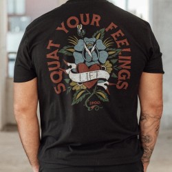 Мъжка тениска  Squat Your Feelings- 2POOD