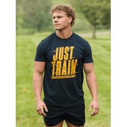 Мъжка тениска Just Train T-Shirt- 2POOD