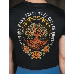 Дамска спортна тениска Crop T-Shirt- Storm-2POOD