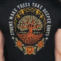 Дамска спортна тениска Crop T-Shirt- Storm-2POOD