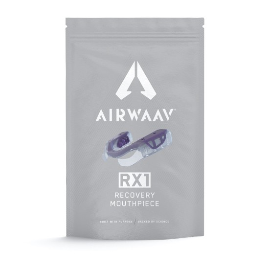 
                                        AIRWAAV RX1 Recovery Mouthpiece