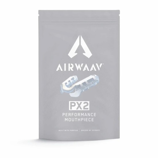 
                                        AIRWAAV PX2 Performance Mouthpiece Bundle White