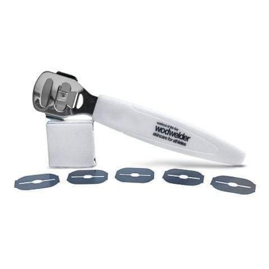 
                                        Callus Shaver With 5 Replacement Blades W.O.D.WELDER