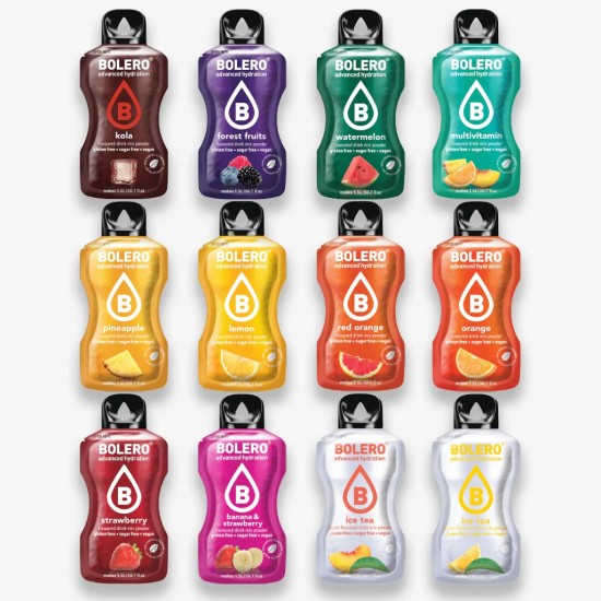 
                                        Bolero Drinks Mix Box of 12 | (12 x 9g)
