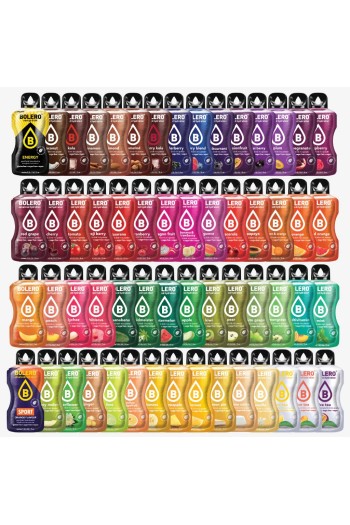 Bolero Drinks 58 Mix Box | (58 x 9g) Cross-Training