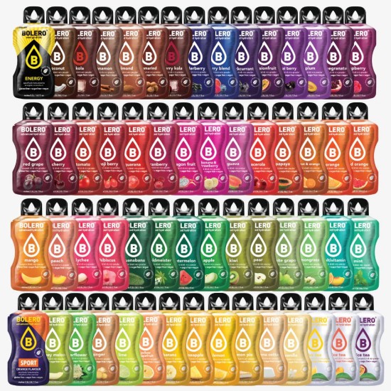 
                                        Bolero Drinks 58 Mix Box | (58 x 9g)
