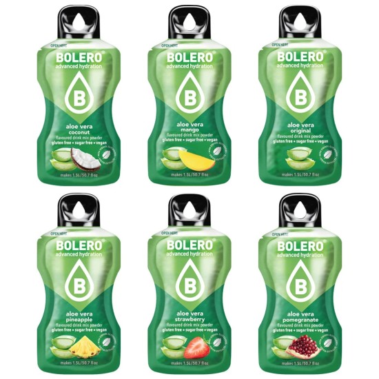 
                                        Aloe Vera Mix Box × 12 12 x 9g BOLERO