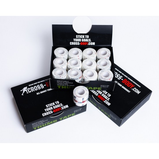 
                                        .Тейп за пръсти еластичен Thumb Tape – 2.0 Edition  5 см х  4.5 м- Cross-Body