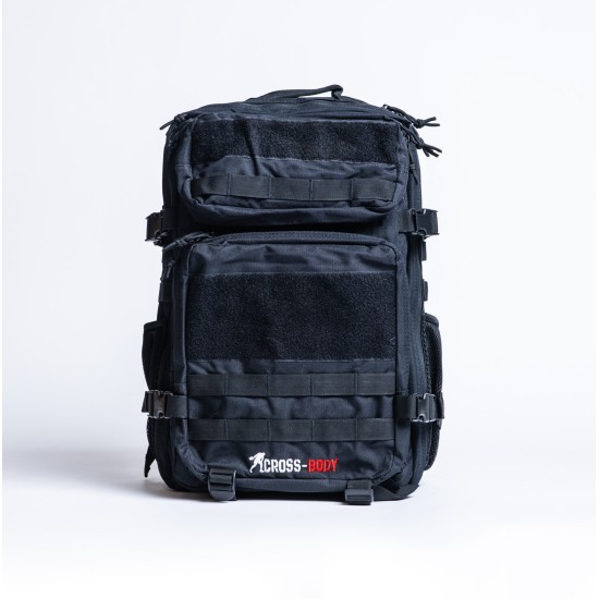 
                                        Tactical Gym Backpack Cross-Body 45L Black
