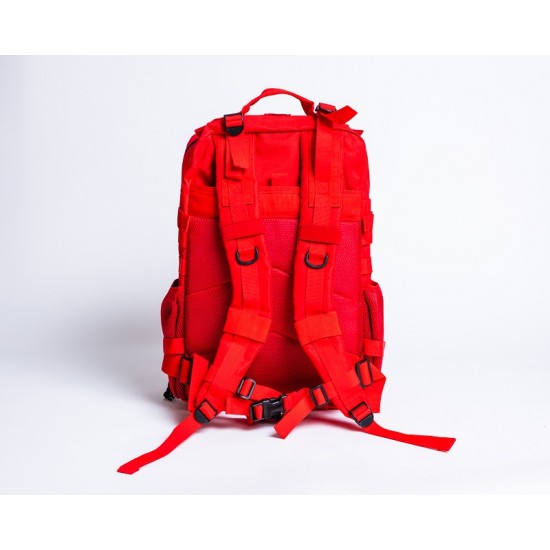 
                                        Tactical Gym Backpack Cross-Body 45L RED