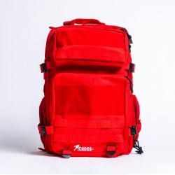 Спортна раница Backpack Tactical 45L Cross-Body-Червена