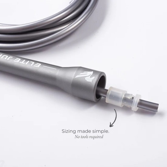 
                                        Въже за скачане Core Jump Rope - 5mm PVC- Elite Jumps-Silver