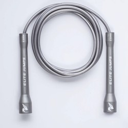 Въже за скачане Core Jump Rope - 5mm PVC- Elite Jumps-Silver