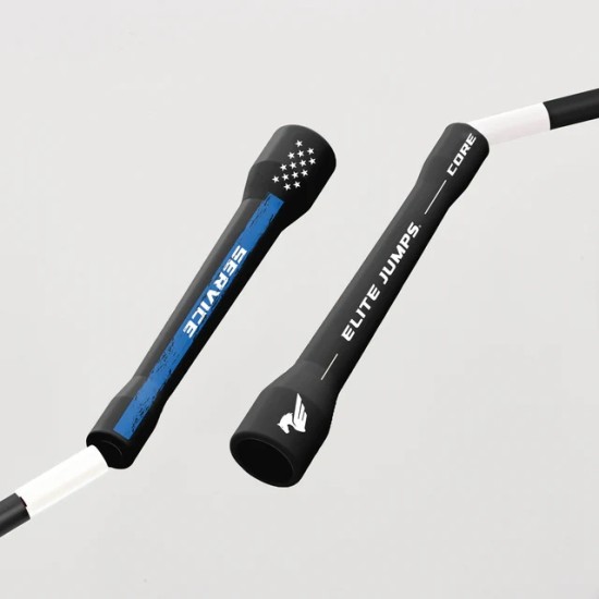 
                                        THIN BLUE LINE - Beaded Jump Rope- Elite Jumps