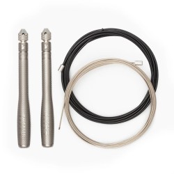 Въже за скачане Bullet COMP® - Speed Rope-Double Under-Silver-Elite Jumps 
