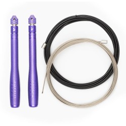 Въже за скачане Bullet COMP® - Speed Rope-Double Under- Лилаво-Elite Jumps 