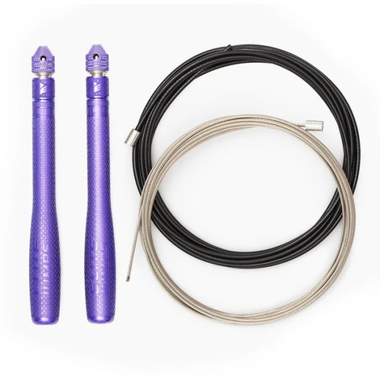 
                                        Въже за скачане Bullet COMP® - Speed Rope-Double Under- Лилаво-Elite Jumps 