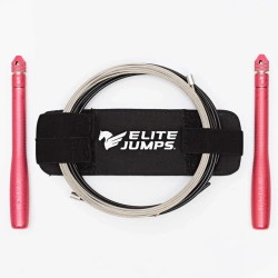 Въже за скачане Bullet COMP® - Speed Rope-Double Under-Червено-Elite Jumps 