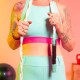 
                                        Въже за скачане Freestyle Beaded Jump Rope - Long Handles -Turquoise/Black-Elite Jumps