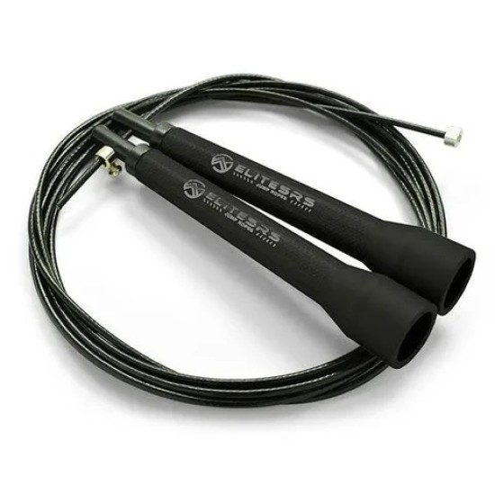 
                                        Въже за скачане Spark Speed Jump Rope -Черно-Elite Jumps