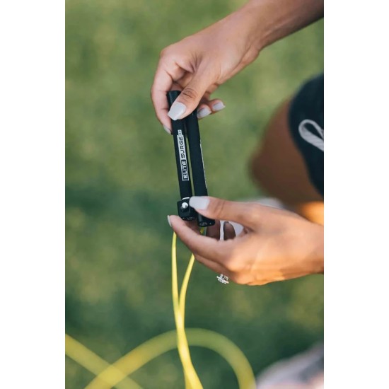 
                                        Въже за скачане Speed Jump Rope-Surge® 3.0 - Черно- Elite Jumps