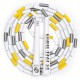 
                                        Do Hard Things® 1" Beaded Jump Rope - Elite Jumps Canary