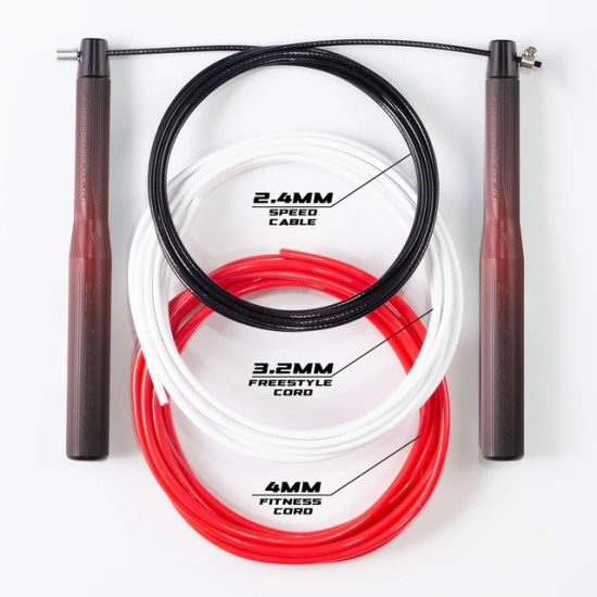 
                                        Въже за скачане Sports Performance Speed Rope-2.0- Red-Elite Jumps