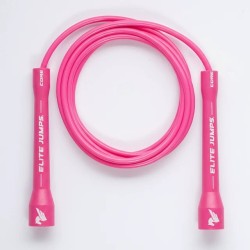 Въже за скачане Core Jump Rope – 5mm PVC – Ярко розово – Elite Jumps