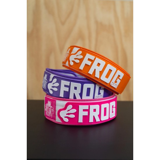 
                                        Колан за вдигане на тежести Frog Lifting Belt-Purple