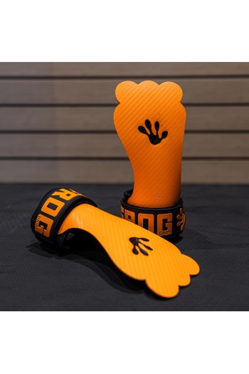 ELITE GRIPS 4.0 - HD Fingerless Orange Cross-Training