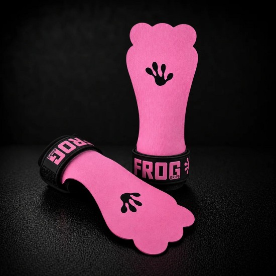 
                                        Грипове за ръце FROG GRIPS® ELITE HYBRID – Fingerless Pink Elite Hybrid Grips