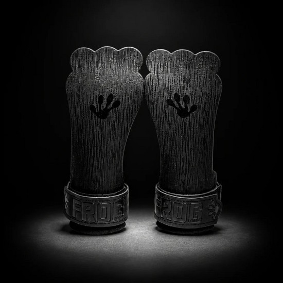 
                                        Грипове за ръце FROG GRIPS® ELITE HYBRID – Fingerless Black Elite Hybrid Grips