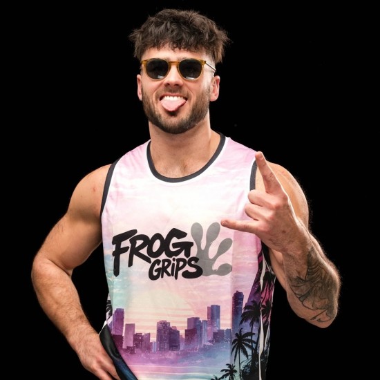 
                                        Мъжки спортен потник Miami Frog Squad Jersey