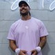 
                                        Мъжка тениска Unisex Oversized Tees - Lavender- Frog