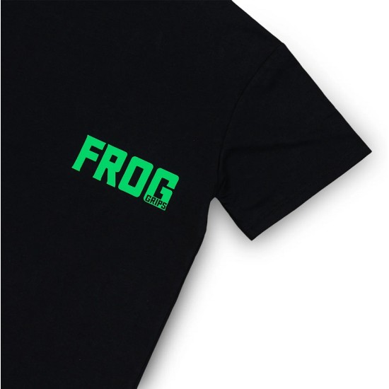
                                        Unisex Oversized тениска - Black/Green - Frog